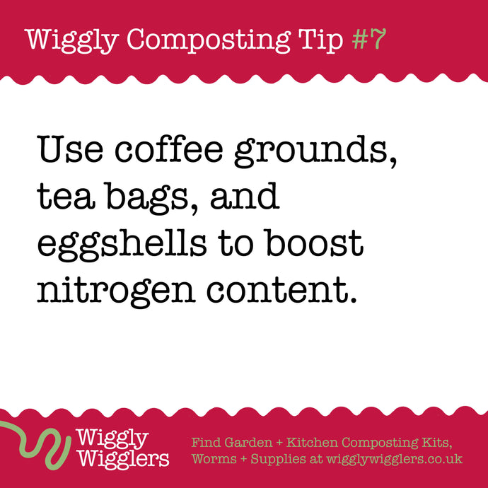 Give your wormery a boost with some nitrogen!