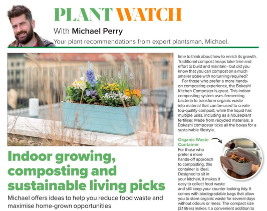 Our New Plastia Products are in this Month's Amateur Gardener!