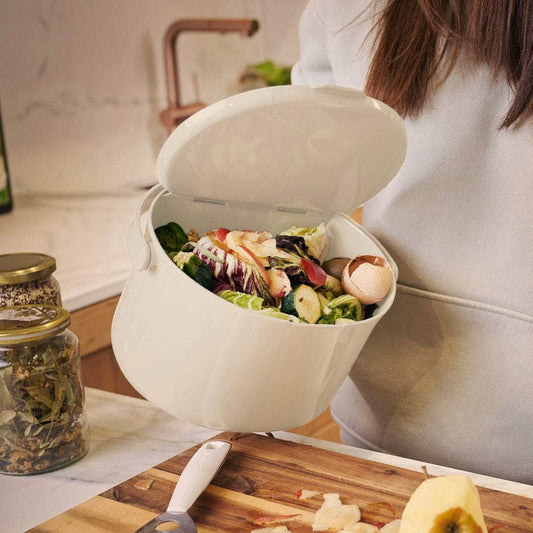 Organko Daily 3.3L Kitchen Caddy Cream White