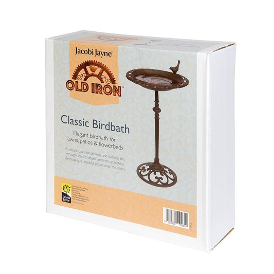 Old Iron Classic Birdbath