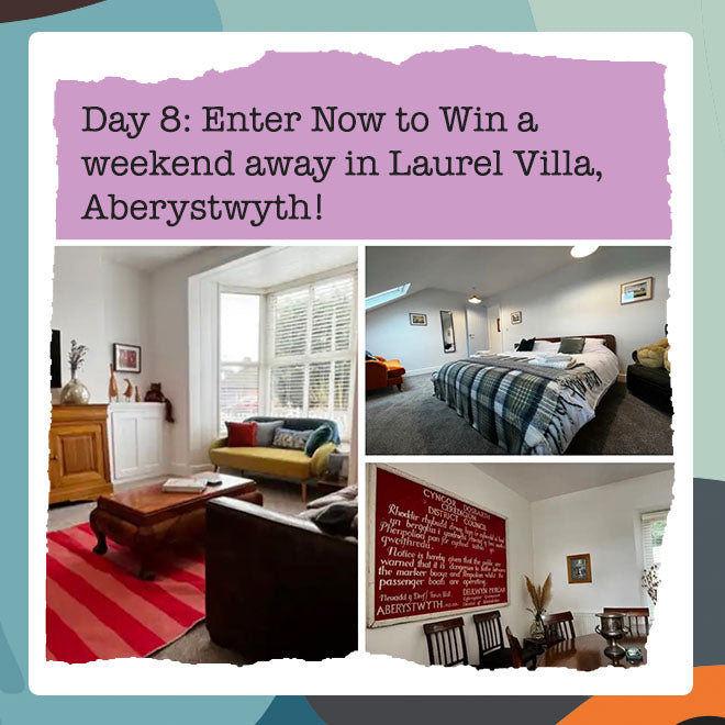 Wiggly Advent Calendar Day 8: Win a Stay in our Charming Aberystwyth Villa!