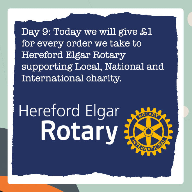 Wiggly Advent Calendar Day 9: Your Orders Today Support Rotary's Global Causes!