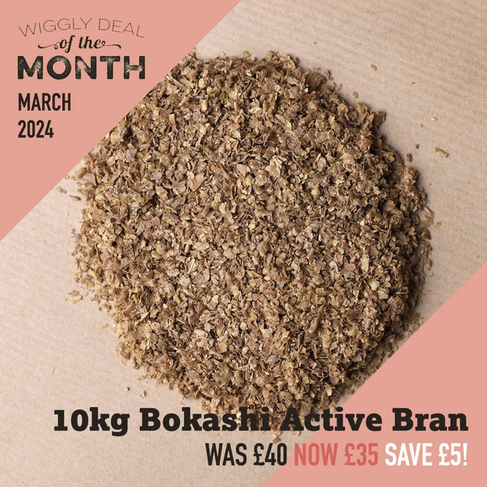 Our Deal of the Month March 2024 - 10kg of Bokashi Active Bran for £35 (Saving £5)
