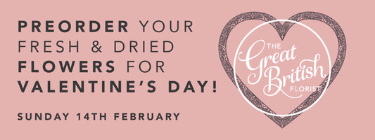 Pre-Order Flowers from our Farm Floristry for Valentine's Day!