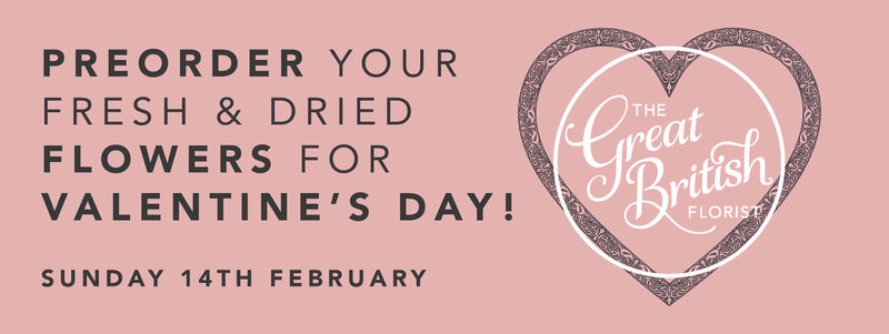 Pre-Order Flowers from our Farm Floristry for Valentine's Day!