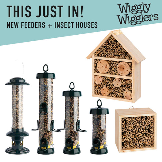 We've added some new Feeders + Insect Houses!
