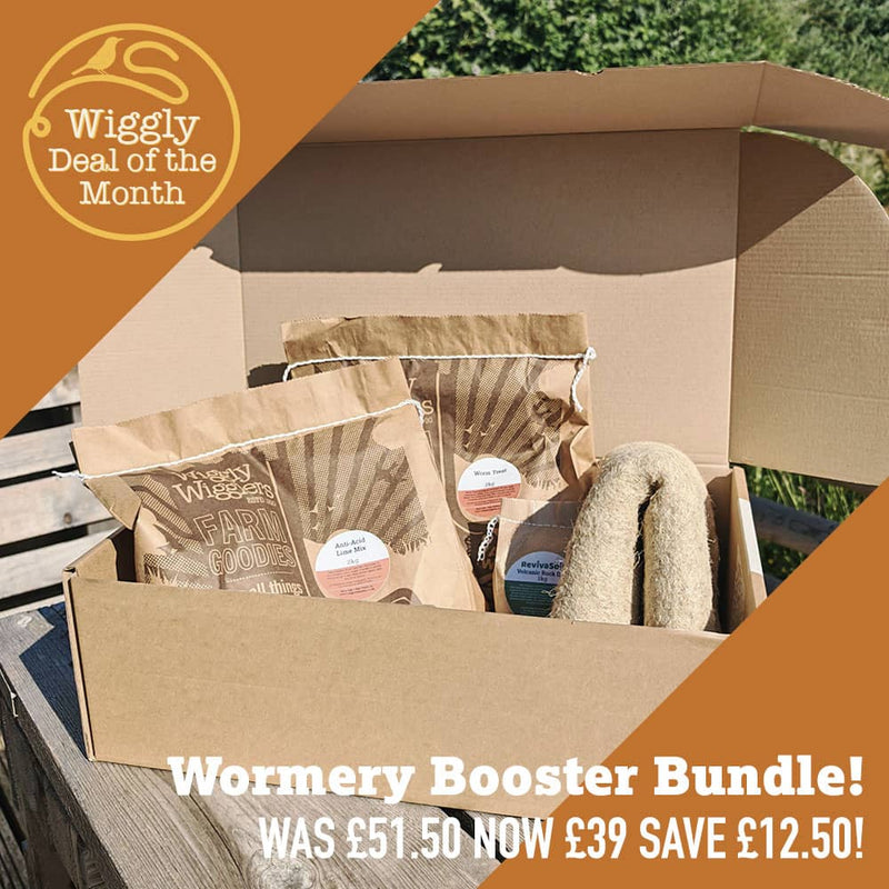 Our Deal of the Month OCTOBER 2025 - Wormery Booster Bundle - Save £12.5 - NOW £39