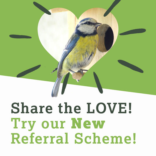 Refer a Friend to  Wiggly Wigglers and get £2.50 in Wiggly Green Points! + they will save £2.50 on their first order!