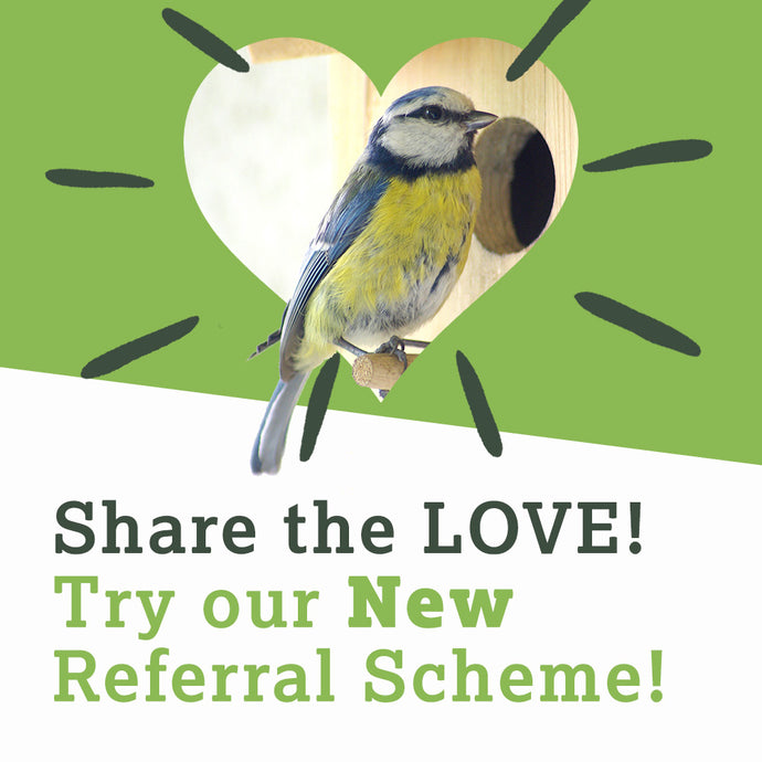 Refer a Friend to  Wiggly Wigglers and get £2.50 in Wiggly Green Points! + they will save £2.50 on their first order!