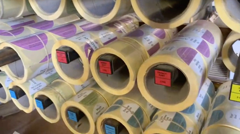 Our New Labels and Labeling Area