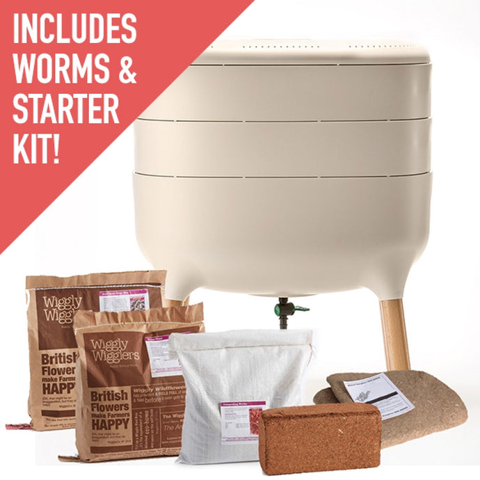 Give the Gift of Green this Christmas with the Wiggly Wigglers Urbalive WORM Composting Kit!