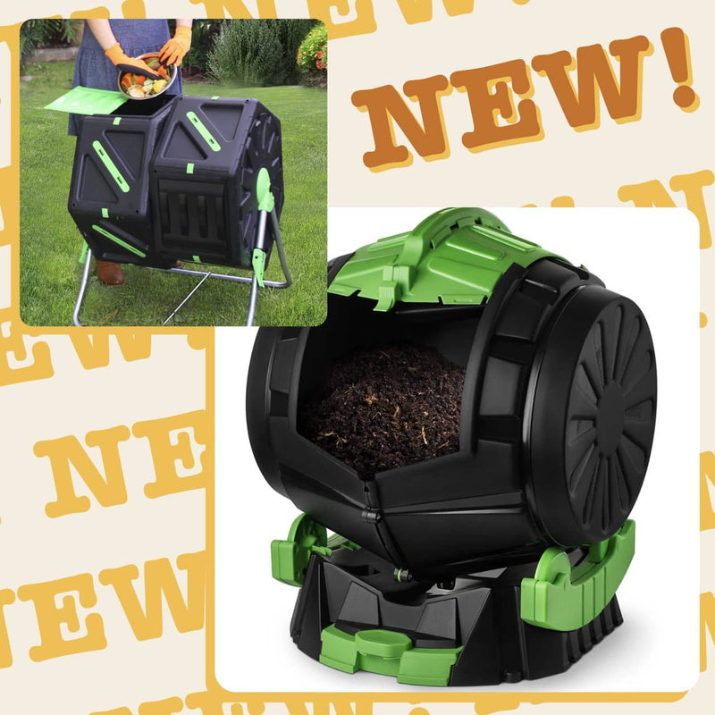🌿 Get Your Garden Grooving with Our New Tumbling Composters! 🌿