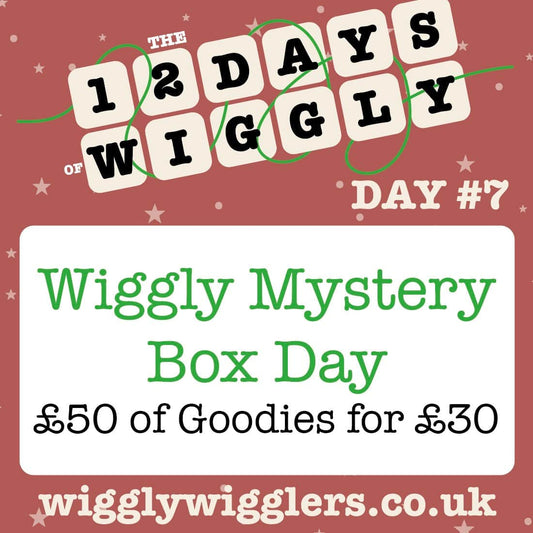 Wiggly Mystery Box Day – £50 of Goodies for £30 - only 38 available.