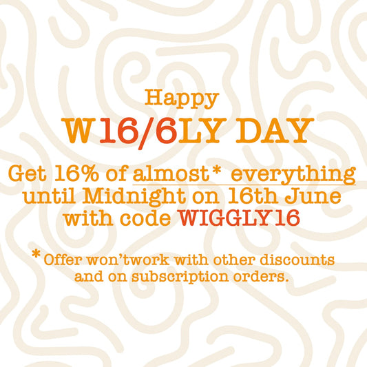 🪱 WIGGLY16 is LIVE – Celebrate Wiggly Day Early