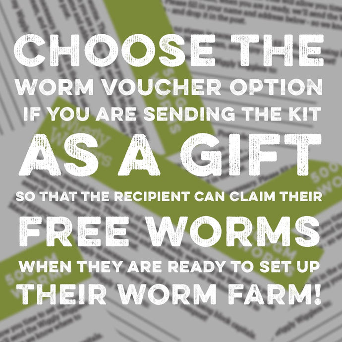 Giving a Worm Composter as a gift!