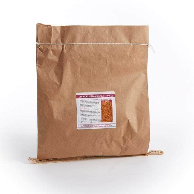 Click & Collect LIVE Mealworms 1kg