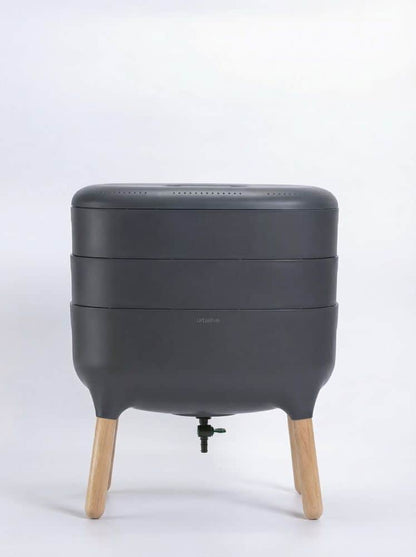 Urbalive Worm Composter From Wiggly Wigglers - Unit Only Dark Grey