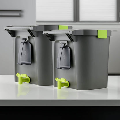 Bokashi System (PLUS FREE 3kg BRAN) - Kitchen Garden Special Offer