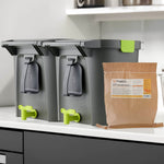 Bokashi System & 1kg Bokashi Active Bran