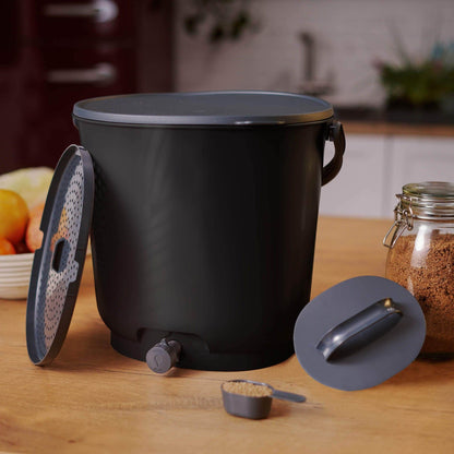 Bokashi Organko Essential Compost Kitchen Waste Value Pack - Black - For Business