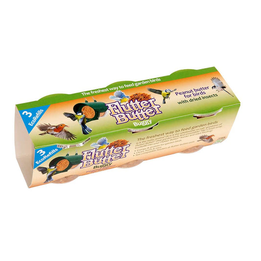 Flutter Butter EcoRefills Pack of 3 Buggy