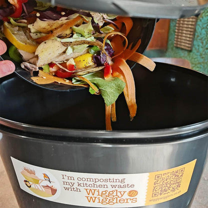 Bokashi Organko Essential Compost Kitchen Waste Bucket - Black