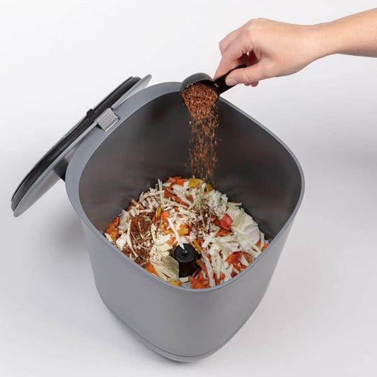 Plastia Bokashi Composter + 1kg Live Bokashi Bran