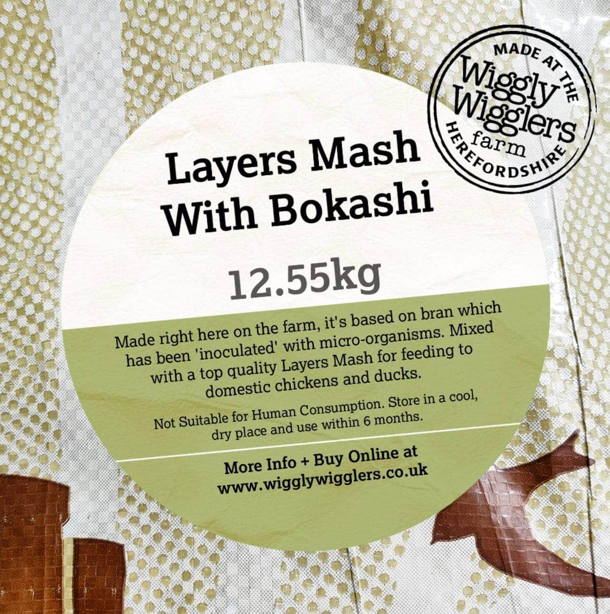 Layers Mash with Bokashi 2x12.55kg 12.55kg