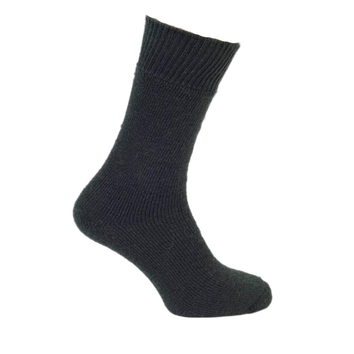 Wiggly Goats Socks - Really Warm - Welly Green