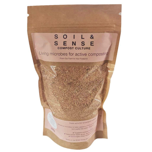 Soil and Sense Compost Culture - Living Microbes for Active Composting 200g