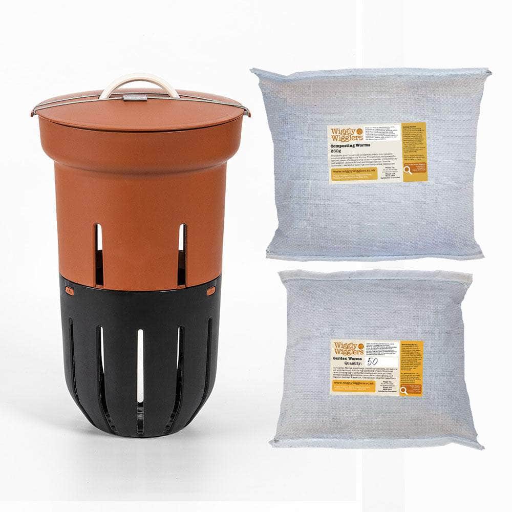 Wiggly SoilBuilder Wormery – The InGround Compost & Soil Health System Terracotta