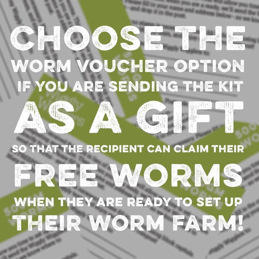 Worm Farm Restarter Pack for any Worm Composter