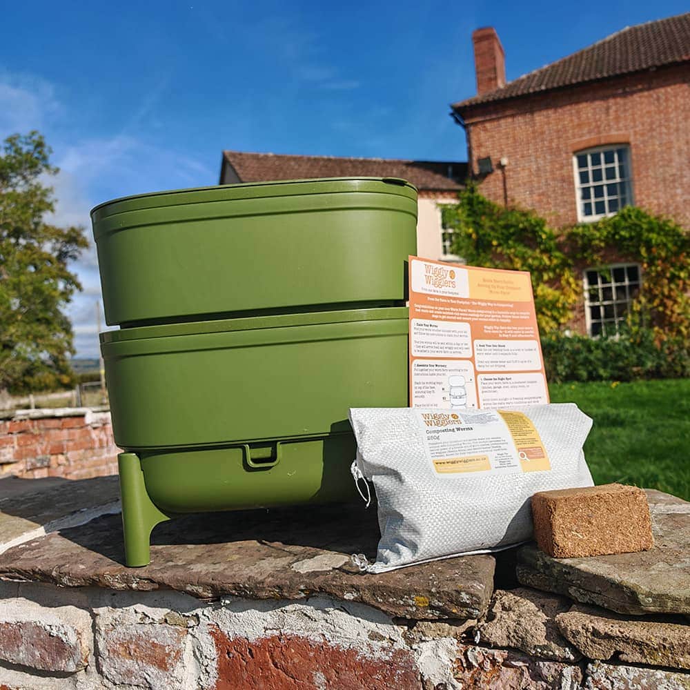 Compact Worm Farm from Wiggly Wigglers - Starter Kit