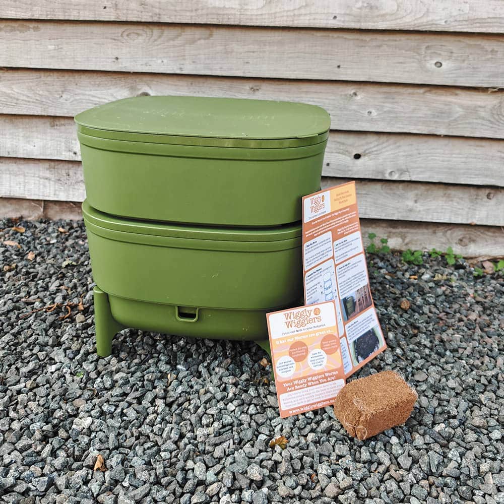 Compact Worm Farm from Wiggly Wigglers - Starter Kit