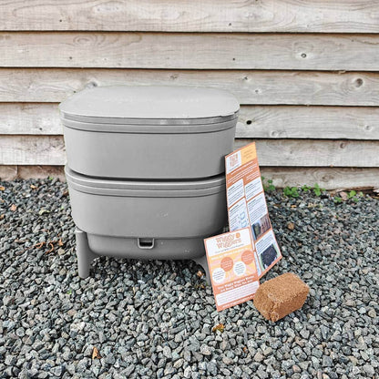 Compact Worm Farm from Wiggly Wigglers - Starter Kit