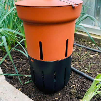 In-Ground Worm Farm from Plastia and Wiggly Wigglers - Terracotta