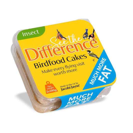 See The Difference Dried Insects Suet Cake - Pack of 2