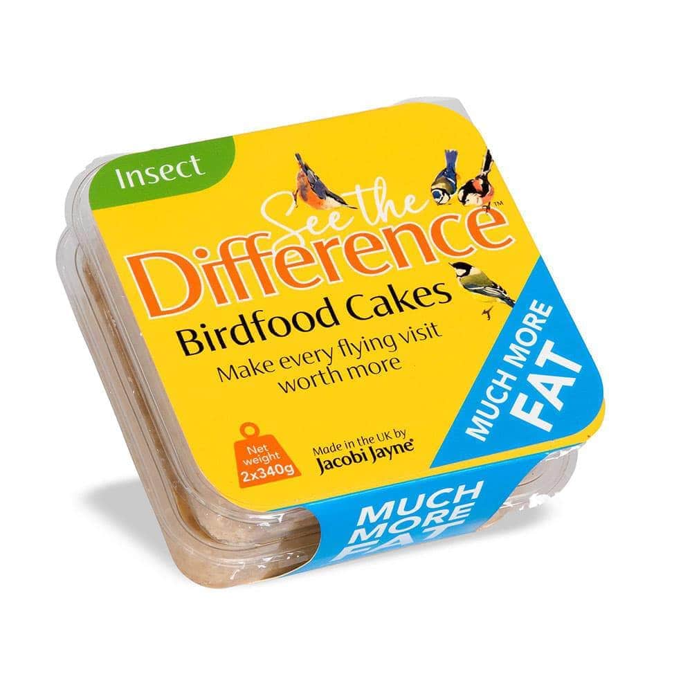 Click & Collect See The Difference Dried Insects Suet Cake - Pack of 6