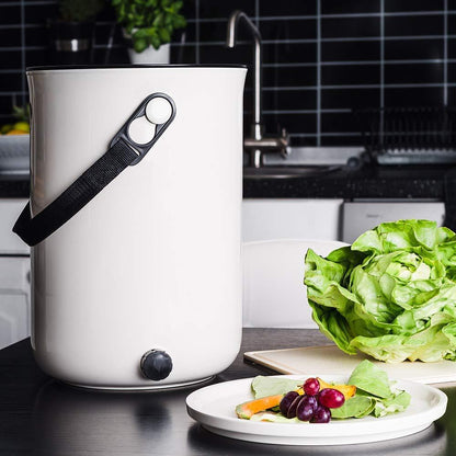 Composting Organko 2 Bokashi Compost Kitchen Waste Bin - White