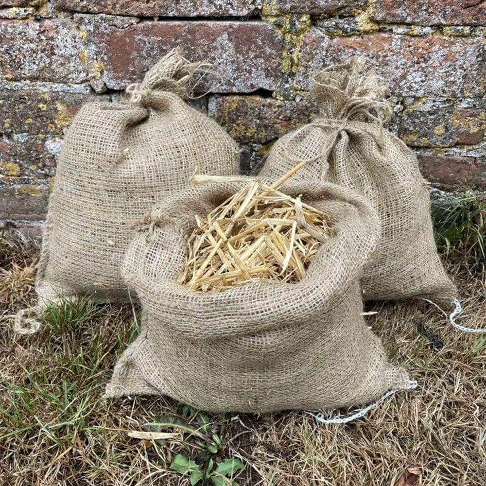 Bags of best sale straw