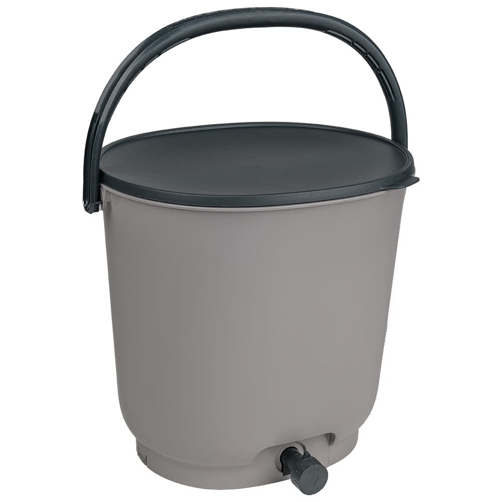 Composting LBF Bokashi Organko Essential Compost Kitchen Waste Bin - Grey