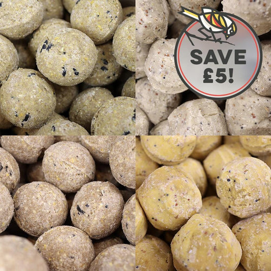Birdfood Mixed Suet Balls Bundle