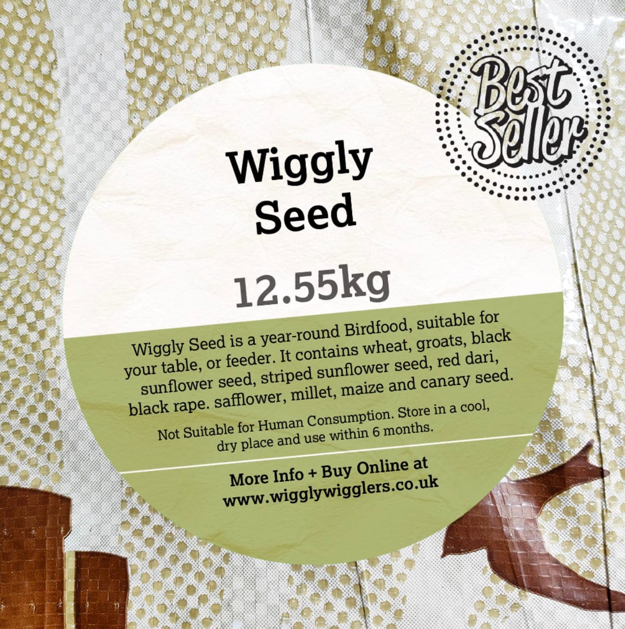 Birdfood LBF Wiggly Seed 3-Month Gift Subscription