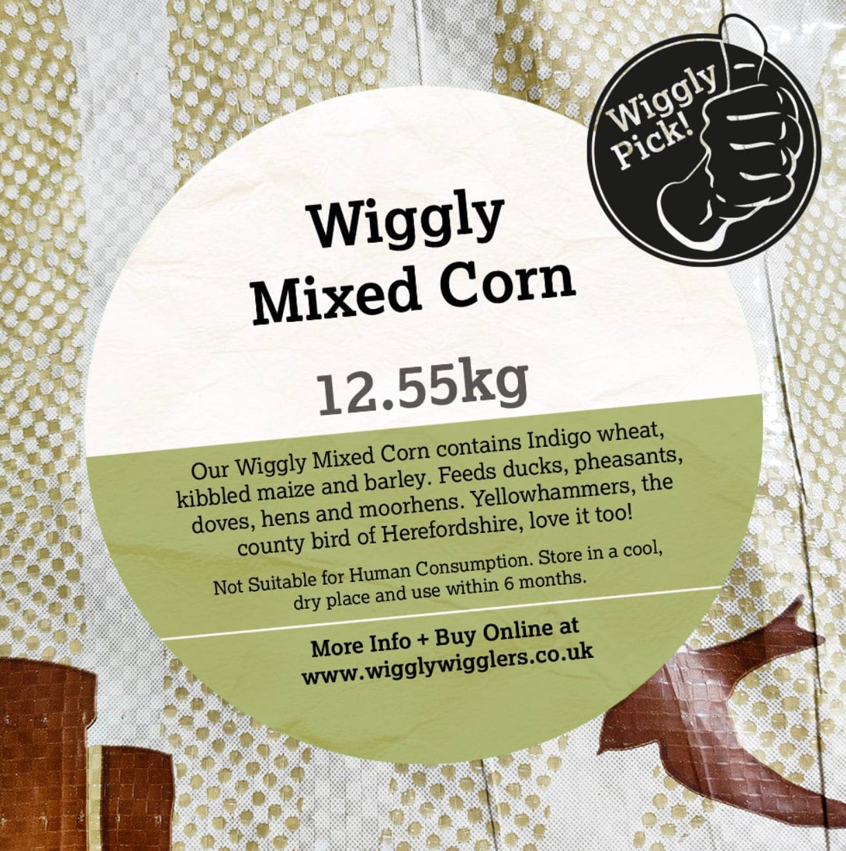 Birdfood LBF Wiggly Mixed Corn
