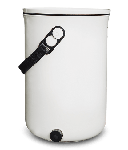 Composting Organko 2 Bokashi Compost Kitchen Waste Bin - White