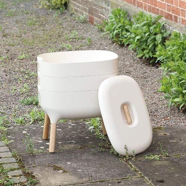 Wormeries Urbalive Worm Composter From Wiggly Wigglers - 20 Litre Cream | Unit Only
