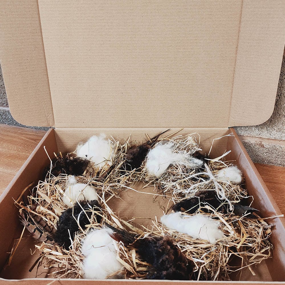 Birdcare Nesting Wreath