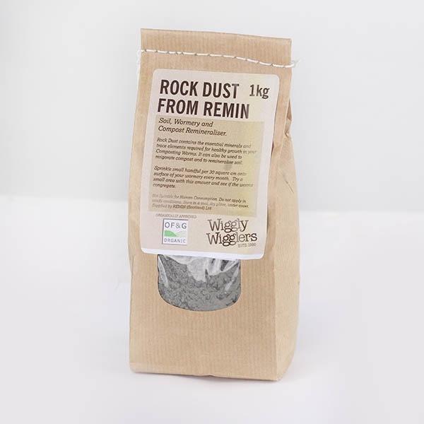 Wormeries Rock Dust from Remin