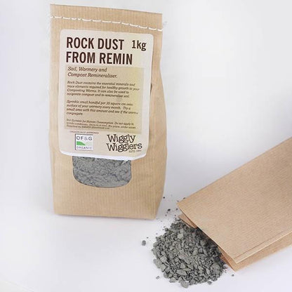 Wormeries Rock Dust from Remin