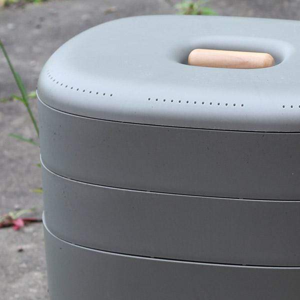 Composting LBF Urbalive Worm Composter Wormery From Wiggly Wigglers - 20 Litre Stone | Unit + Starter Pack